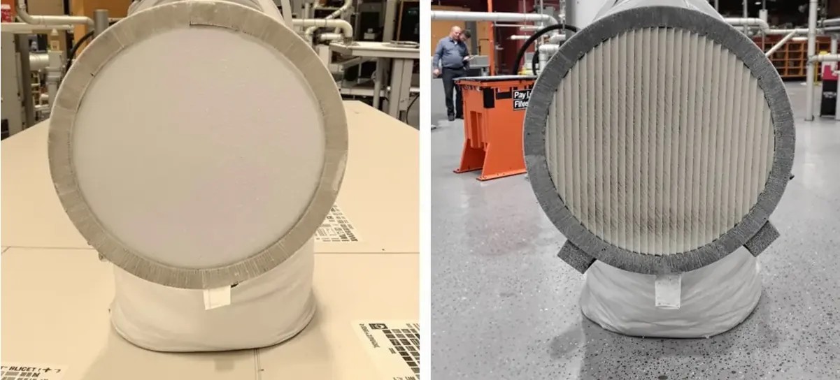 Когда менять фильтровальный мешок